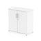 Dynamic Impulse 800mm Cupboard White S00009 - UK BUSINESS SUPPLIES