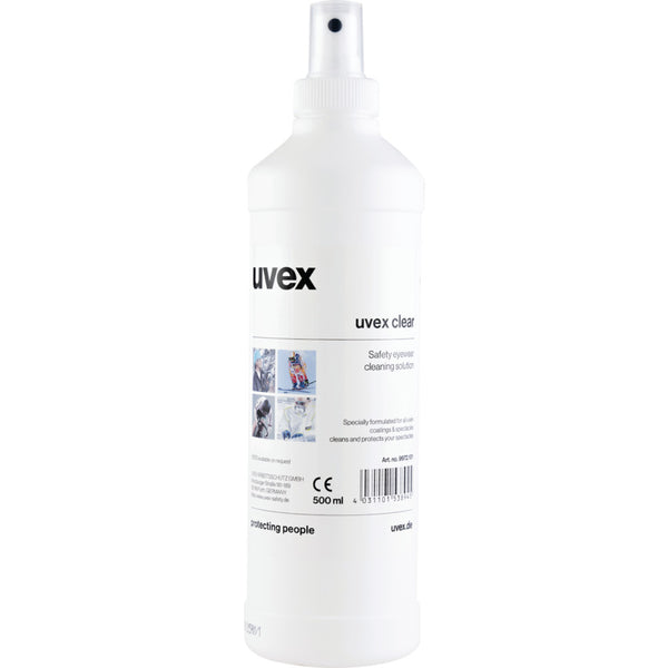 Uvex Formulated Cleaning Fluid 500ml / 16oz - UK BUSINESS SUPPLIES