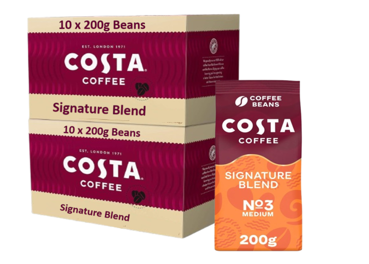 Costa Coffee Now Available in Beans and Filter