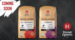 Coming Soon! Douwe Edberts Barista Coffee Beans Range
