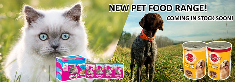 Pet Food & Treats - Coming Soon!
