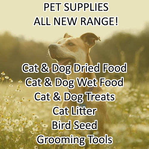 All New Pet Supplies Range Is Now Live!