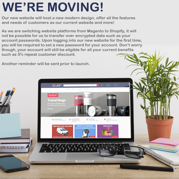 UK Business Supplies Are Proud To Announce The Launch Of Our New Website!