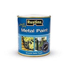 Rust Ronseal Quick Drying Metal Paint Blk 250ml