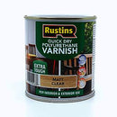 Rustins Quick Drying Poly Varnish Matt Clear 500Ml