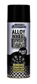 Alloy Wheel Spray Blk Matt 400ml