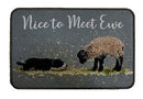 Bree Washable Mat -Sheep & Dog