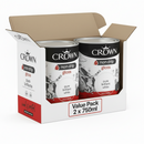 Crown Non Drip Gloss Paint - Brilliant White - 750ml