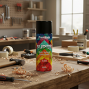 PlastiKote SUPER Spray Paint | Black | 400ml | Gloss Finish