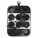 Chef Aid Tala 12 Cup Shallow Bun Tin