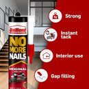 UniBond No More Nails Original White Grab adhesive Cartridge