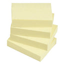 5 Star Sticky Notes Repositionable Yellow 38x51mm Yellow (Pack of 12) 128911