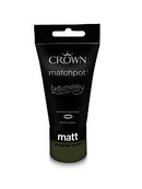 Crown Paints Matt Evergreen Echo 40Ml