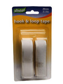 Utape Wht Hook & Loop 20Mmx1M