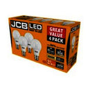 JCB LED GLS B22 8.5W 806LM WW 4PK