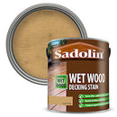 Sadolin Wet Wood Deck Stn Light Oak 2.5L
