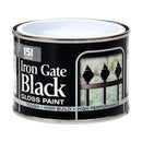 180ml Black Gloss Paint for Iron Gate, Metal gates