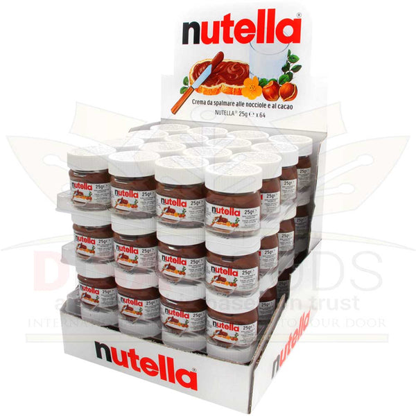 Nutella Spread Jars by Ferrero 64 x 25g