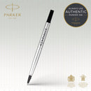 Parker Rollerball Refill Medium Black (Pack of 12) S0881230