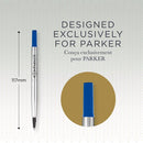 Parker Rollerball Refill Medium Blue (Pack of 12) S0881250