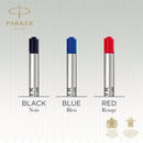 Parker Quink Ballpoint Pen Refill Fine Black Blister (Pack of 12) 1950367