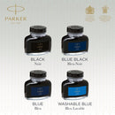 Parker Quink Permanent Ink Bottle Black 2oz S0037460