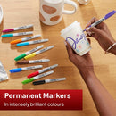 Sharpie Permanent Marker Fine Assorted (Pack of 12) 1986438