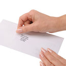 5 Star Multipurpose Labels Laser Copier Inkjet 99.1x34mm White (Pack of 1600) 296786
