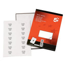 5 Star Multipurpose Labels Laser Copier Inkjet 99.1x38.1mm White (Pack of 1400) 296794