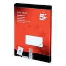 5 Star Multipurpose Labels Laser Copier Inkjet 99.1x67.7mm White (Pack of 800) 296808
