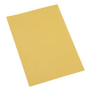 5 Star Recycled Square Cut Folder Foolscap 250gsm Yellow (Pack of 100) 297439