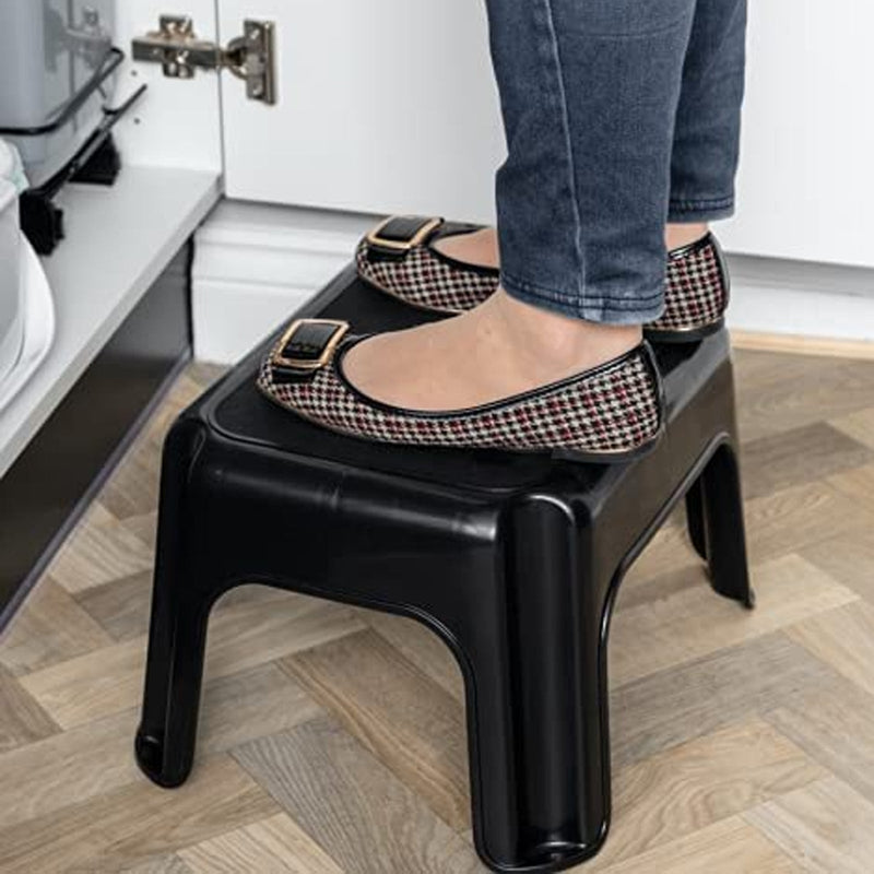 Addis Step Stool 25cm High Black