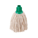 2Work PY Smooth Socket Mop 12oz Green (Pack of 10) 2W04298