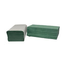 2Work V-Fold Hand Towels 1-Ply 190x250mm Sheet Size Green (Pack of 3600) 2W70105