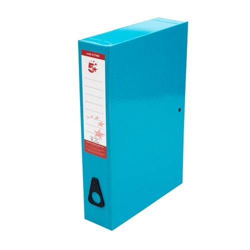 5 Star Classic Box File Blue (Pack of 10) 317400 – UK Business Supplies