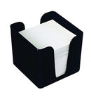 Value Deflecto Cubic Note Block and Holder Black inc 750 Sheets paper.