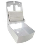 Blake & White Purely Smile Hand Towel Dispenser, White , Holds C-Fold, V-Fold & Z-Fold Hand Towels