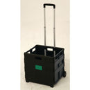 Folding Shopping Cart Black/Grey 356686
