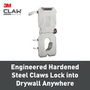 3M Claw Drywall Picture Hanger 30kg (Pack of 2) 7100269195