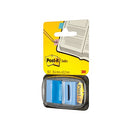 3M Post-it Index Tab 25mm Blue with Dispenser 680-2