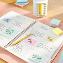 Post-it Notes Recycled Tower 76x76mm Cardboard Packaging Canary Yellow (Pack of 16) 654-1T