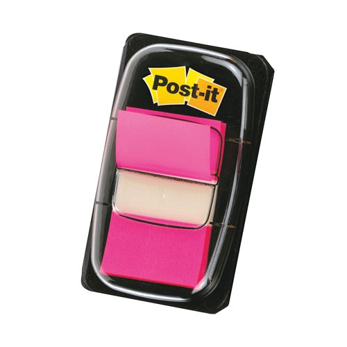 Post-it Index Tabs 25mm Bright Pink (600 Pack) 680-21 – UK Business ...