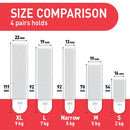 Command Picture Hanging Strips 12 Pairs Large White (Pack of 24) 7100336849