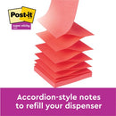 Post-it Super Sticky ZNotes Canary Yellow Cabinet 76x76mm (24 Pack) 7100236629