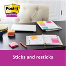 Post-it Super Sticky ZNotes Canary Yellow Cabinet 76x76mm (24 Pack) 7100236629