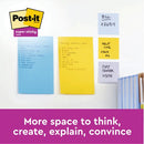 Post-it Notes Super Sticky 127x203mm Ultra (Pack of 2) 5845-SSEU
