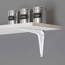 Fixtures London Shelf Brackets | 10 Pack | White | All Sizes