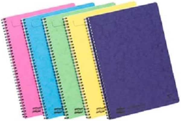Clairefontaine 3154Z - Pack of 10 Notemakers Europa Spiral Notebooks - A4