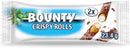 Bounty Crispy Rolls, Milk Chocolate, Coconut, Biscuit Snack bar, Single Pack 23.4 g (1 x 24 Bars)