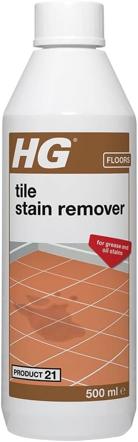 HG Tile Stain Remover | Kitchen, Bathroom Tile and Grout Remover | Product 21 | 500ml